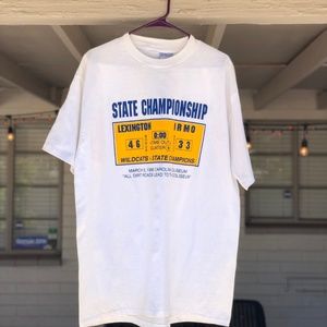 Vintage Lexington Wildcats Championship Shirt